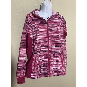 Marmot Jacket Women’s Large  Wind Breaker Hooded Rain pink